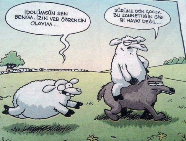 Kurban Bayramı karikatürleri kırdı geçirdi!