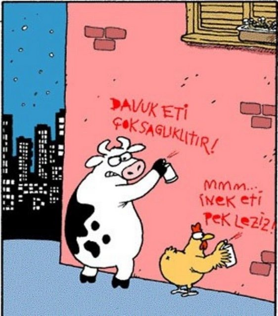 Kurban Bayramı karikatürleri kırdı geçirdi!