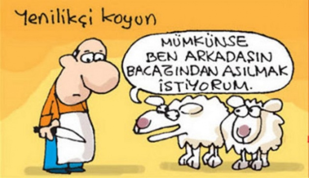 Kurban Bayramı karikatürleri kırdı geçirdi!