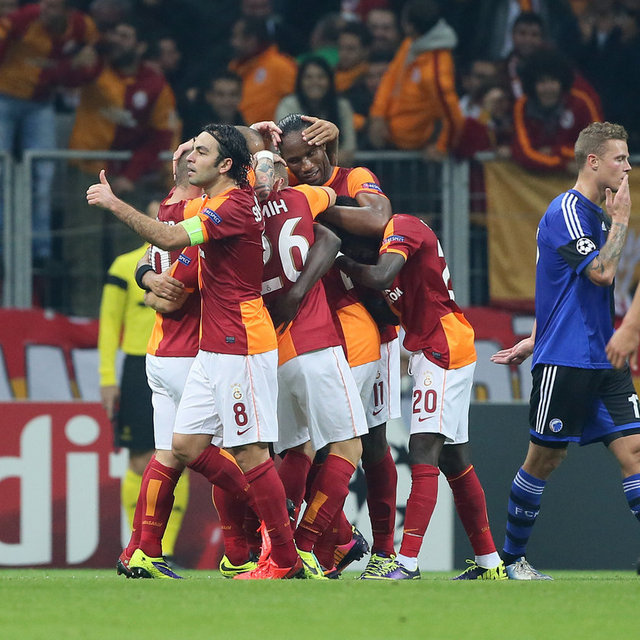 Galatasaray Kopenhag'ı 3 golle devirdi