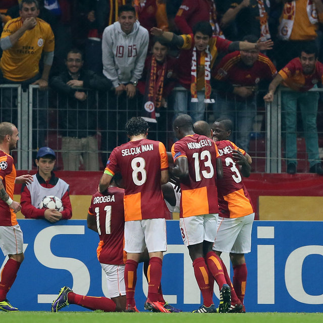 Galatasaray Kopenhag'ı 3 golle devirdi