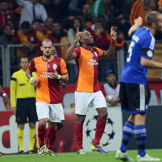 Galatasaray Kopenhag'ı 3 golle devirdi