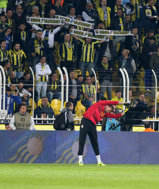 Fenerbahçe-Galatasaray maçından enstanteneler