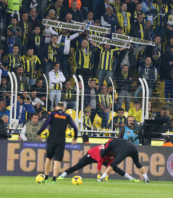 Fenerbahçe-Galatasaray maçından enstanteneler