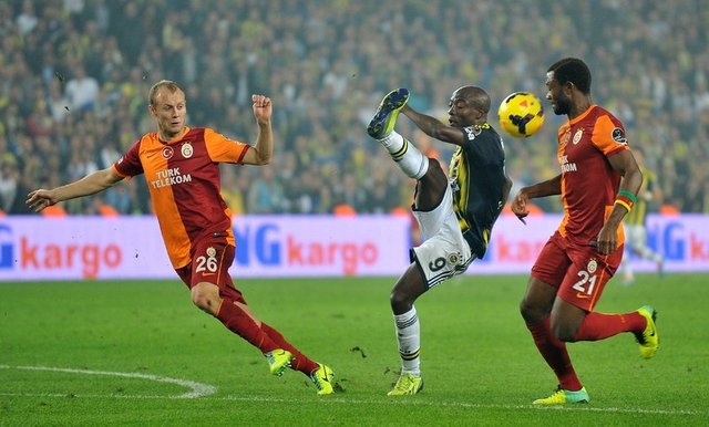 Fenerbahçe-Galatasaray maçından enstanteneler