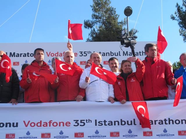 35. Vodafone İstanbul Maratonu gerçekleşti