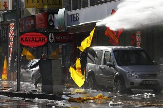 Ankara Kızılay'da olaylar çıktı