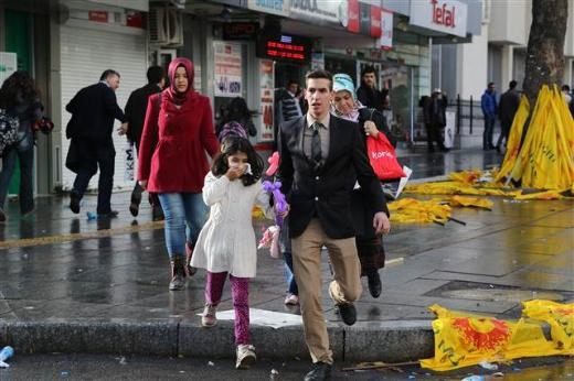 Ankara Kızılay'da olaylar çıktı