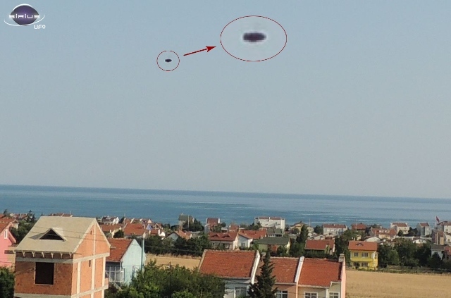 UFO görüntüleri dehşete düşürdü!