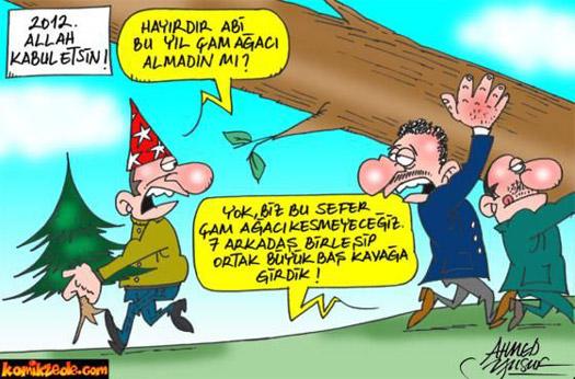 Güldüren yılbaşı karikatürleri!