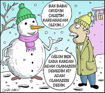 Güldüren yılbaşı karikatürleri!