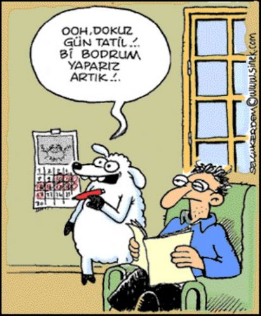 Güldüren yılbaşı karikatürleri!