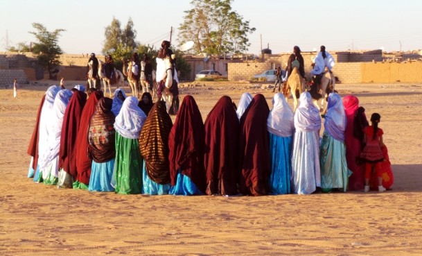 Fizan'da Tuareglerin düğünü