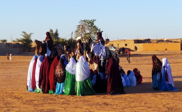 Fizan'da Tuareglerin düğünü