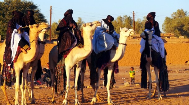 Fizan'da Tuareglerin düğünü