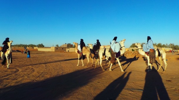 Fizan'da Tuareglerin düğünü