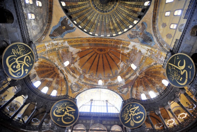 Ayasofya'dan büyüleyici fotoğraflar