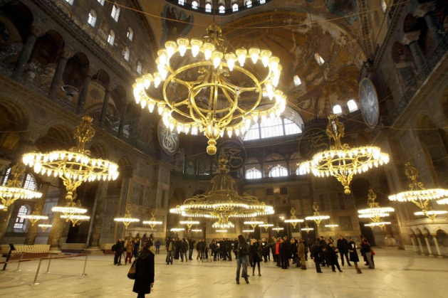 Ayasofya'dan büyüleyici fotoğraflar