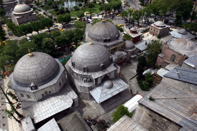 Ayasofya'dan büyüleyici fotoğraflar