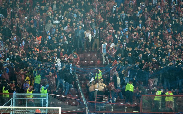 Olaylı Trabzonspor - Fenerbahçe maçı