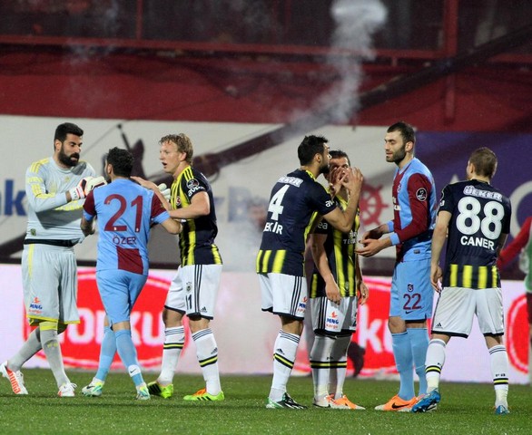 Olaylı Trabzonspor - Fenerbahçe maçı