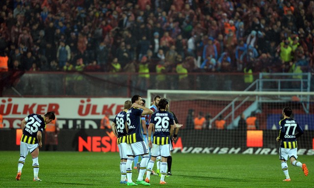 Olaylı Trabzonspor - Fenerbahçe maçı