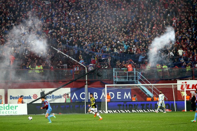 Olaylı Trabzonspor - Fenerbahçe maçı