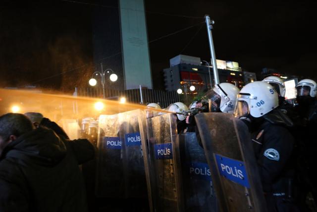 Berkin Elvan'ın ölümü protesto edildi