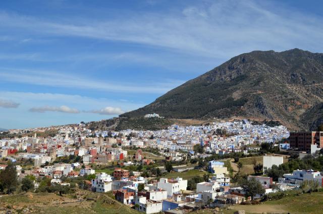 Mavi Şehir Chefchaouen'e bakın!