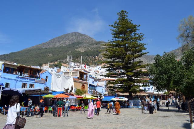 Mavi Şehir Chefchaouen'e bakın!