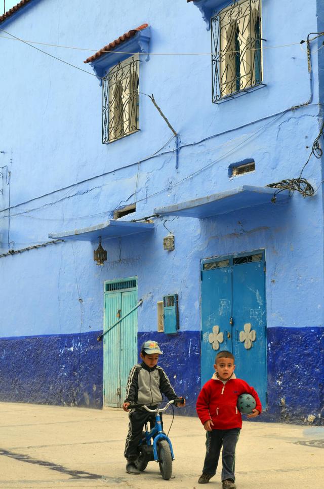 Mavi Şehir Chefchaouen'e bakın!