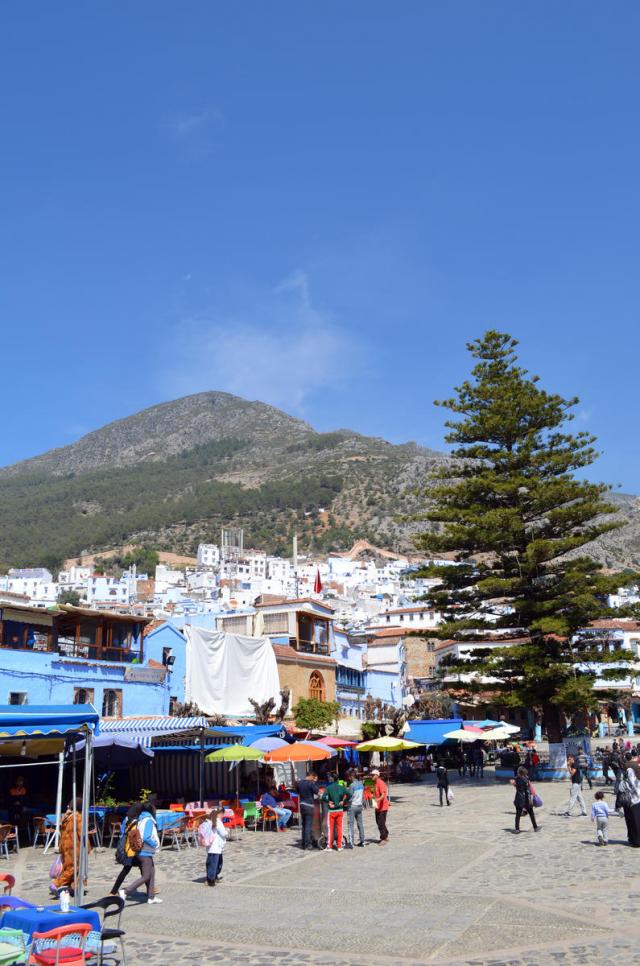 Mavi Şehir Chefchaouen'e bakın!