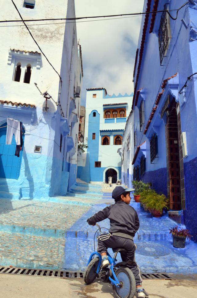 Mavi Şehir Chefchaouen'e bakın!