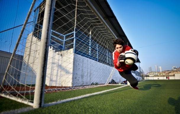 Kadınlar futbolda da oldukça iddialı!