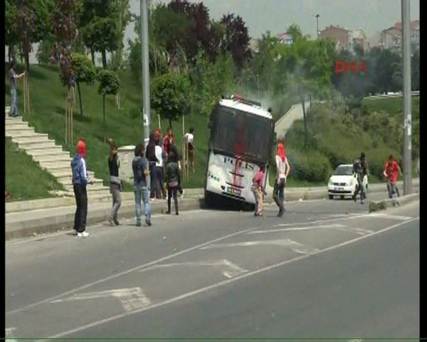 Polisler zor anlar yaşadı!