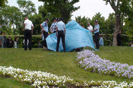 Gezi Parkı'nda ceset şoku!