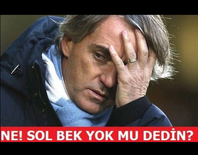 Mancini caps'leri sosyal medyayı salladı