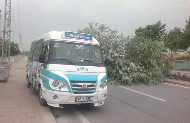 Konya'da hayat felç oldu