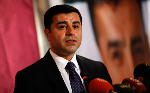 Selahattin Demirtaş yerini böyle göstermişti