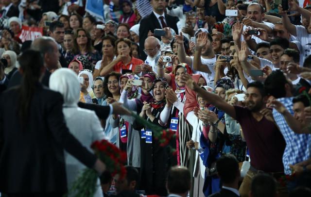 AK Parti kongresinde dikkat çeken ayrıntı