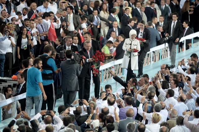 AK Parti kongresinde dikkat çeken ayrıntı