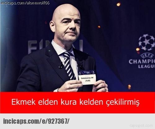 Şampiyonlar Ligi kura çekiminin en komik capsleri