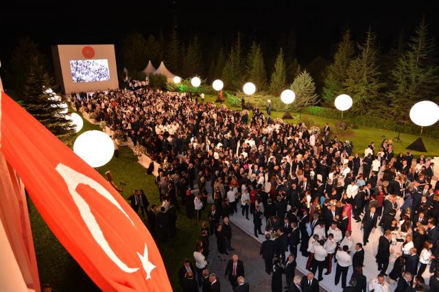 Çankaya Resepsiyonu'na ünlü akını