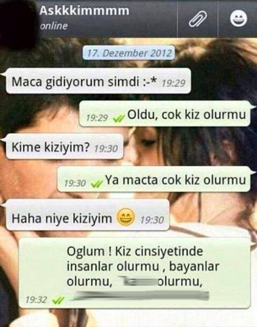 Efsane olmuş whatsapp diyalogları