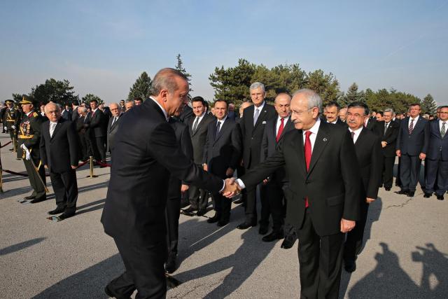 Devletin zirvesi Anıtkabir'de