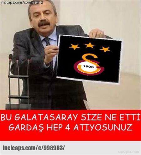 Galatasaray'ın yenilgisi sonrası caps çılgınlığı başladı