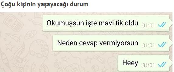 WhatsApp'ın Mavi Tık özelliğiyle dalga geçtiler