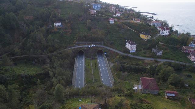 Doğayla bütünleşen tüneller ilgi çekiyor