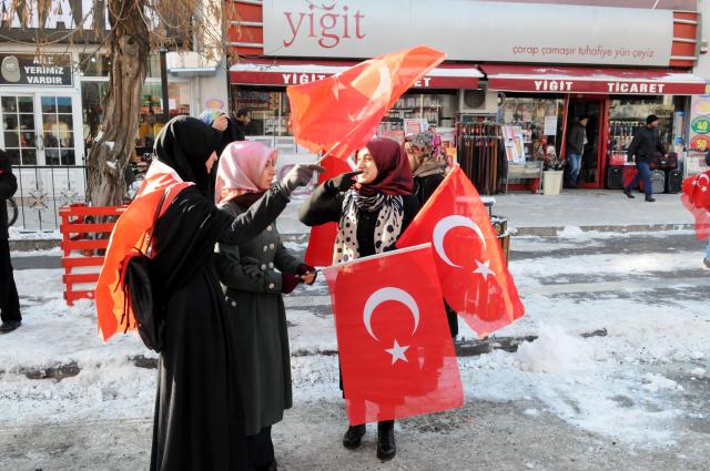 Şehitlere Saygı ve Milli Birlik Yürüyüşü