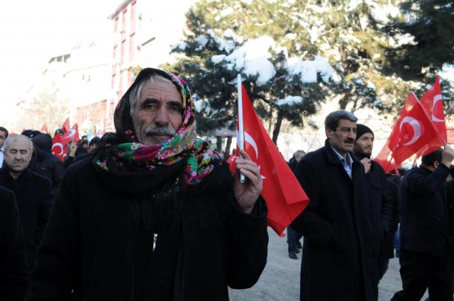 Şehitlere Saygı ve Milli Birlik Yürüyüşü